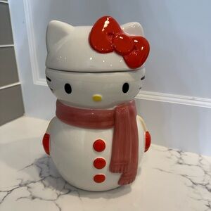 Hello Kitty Christmas Cookie Jar